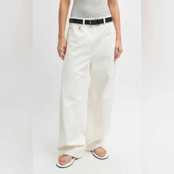 Tibi Spring Denim Sid Jean - Picture 1 of 9